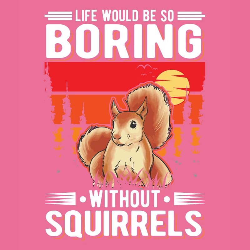 Eichhörnchen Geschenk Squirrel Grauhörnchen