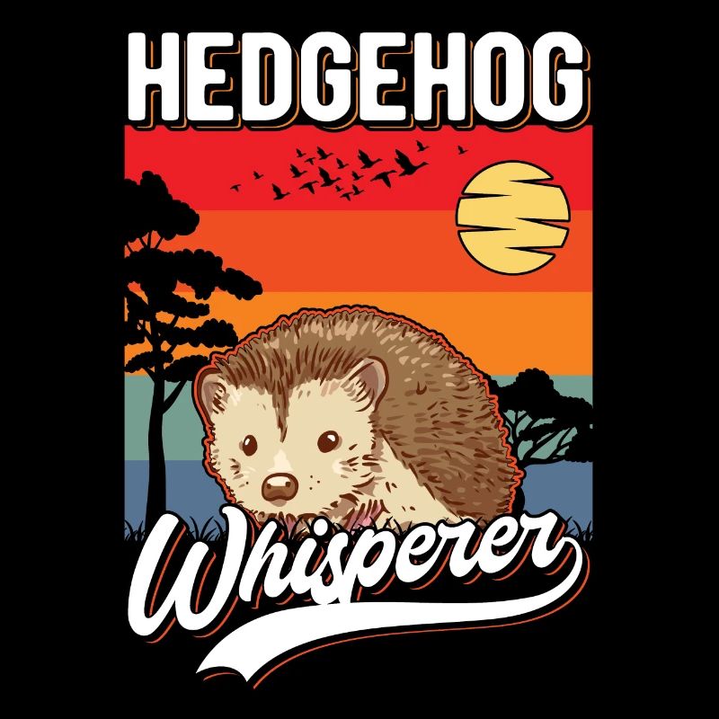 Igel Flüsterer Hedgehog Whisperer