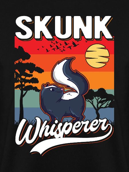 Stinktier Flüsterer Skunk Whisperer