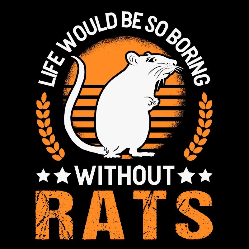 Ratte Geschenk Hausratte Rattenbesitzer