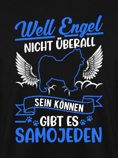 Samojede Engel Schlittenhund Samojeden