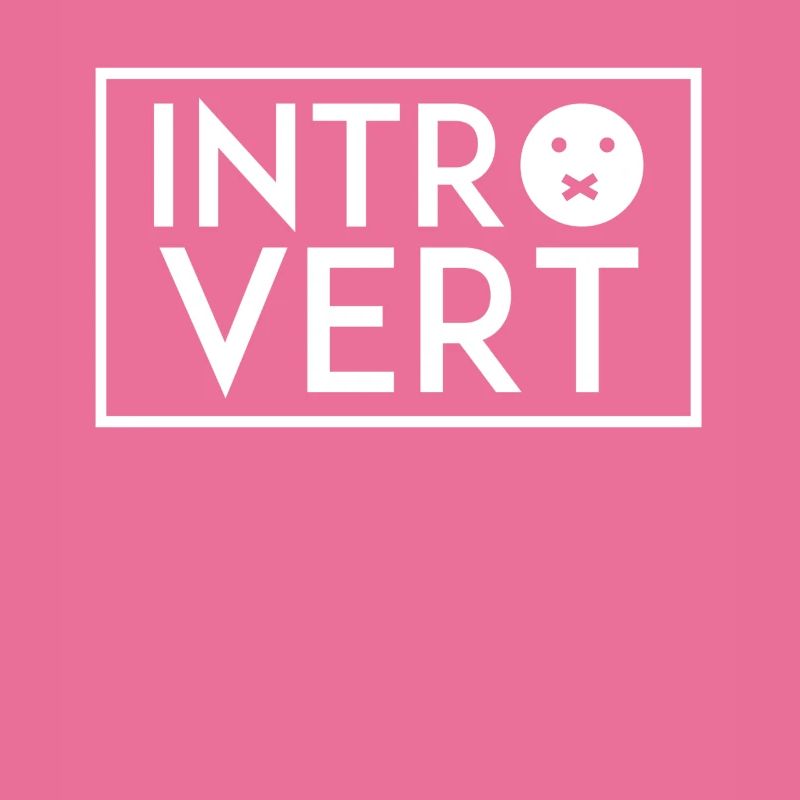 Introvertiert Introvertierter Schüchtern Sarkasmus