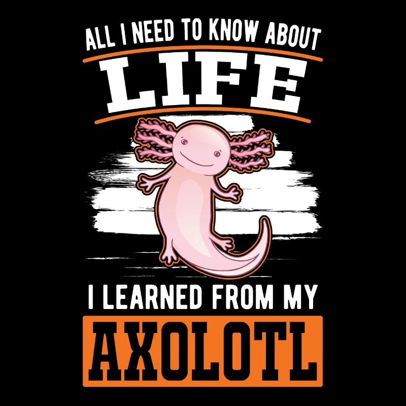 Axolotl Cadeau Queue Lurch