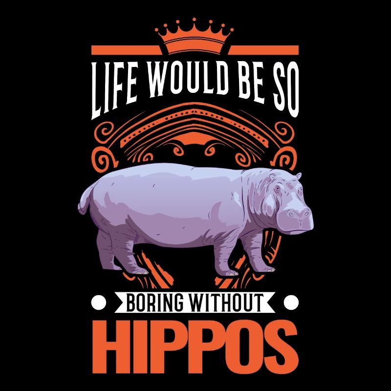 Nilpferd Geschenk Hippo Flusspferd