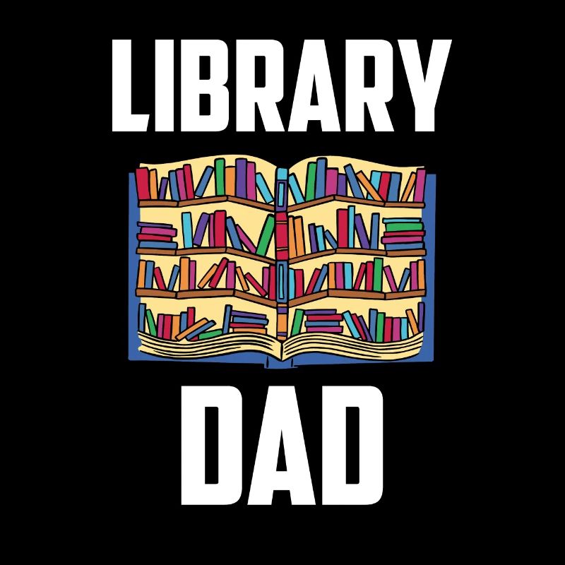 Bibliothèque Papa lover Bibliothécaire Livres