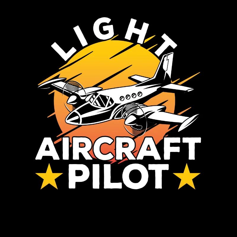 Pilot Eines Leichtflugzeugs Kleinflugzeug Jet