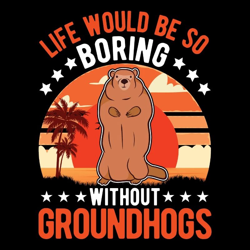 Murmeltier Groundhog Day Waldmurmeltier