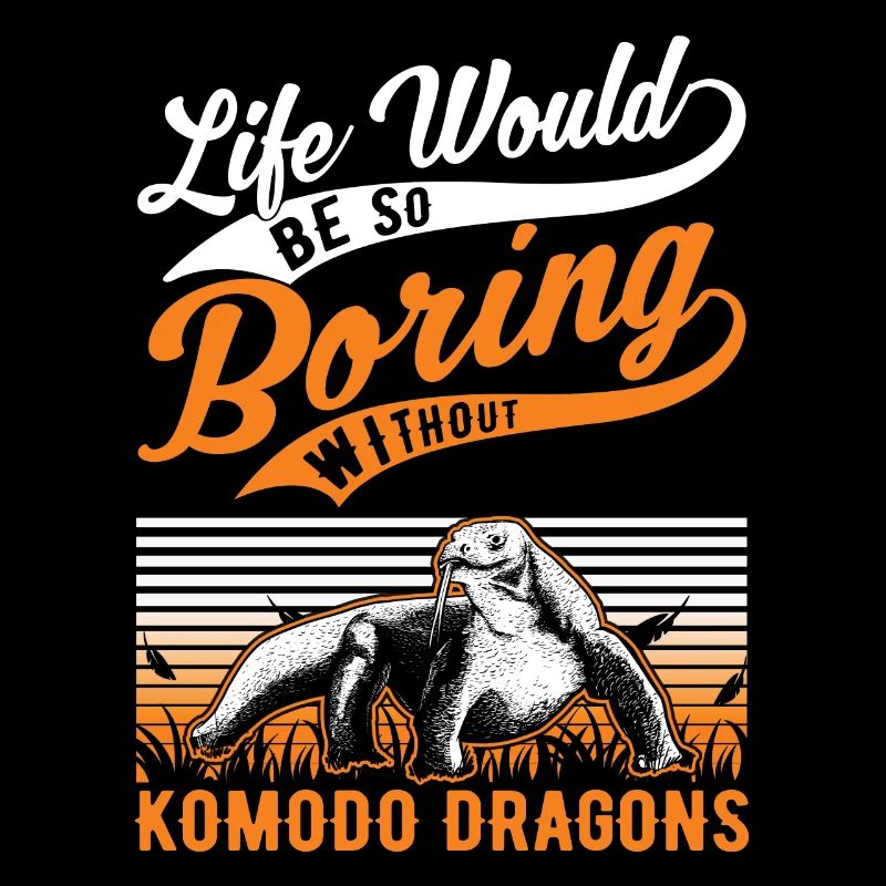 Komodowaran Waran Komododrache