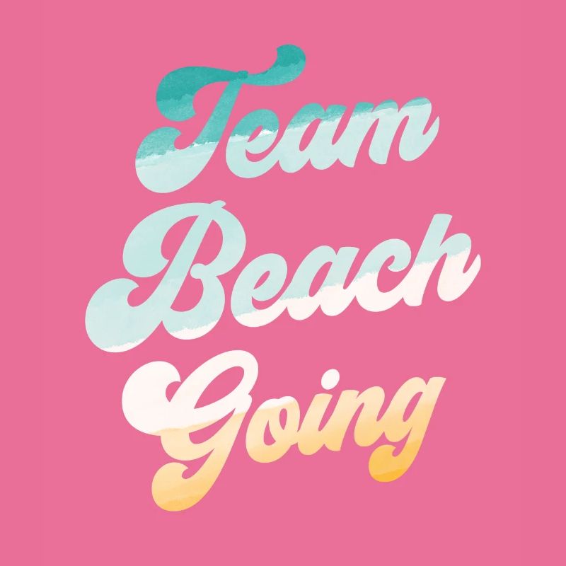 Équipe Beachgoing Beach Holiday Beach Marcheurs