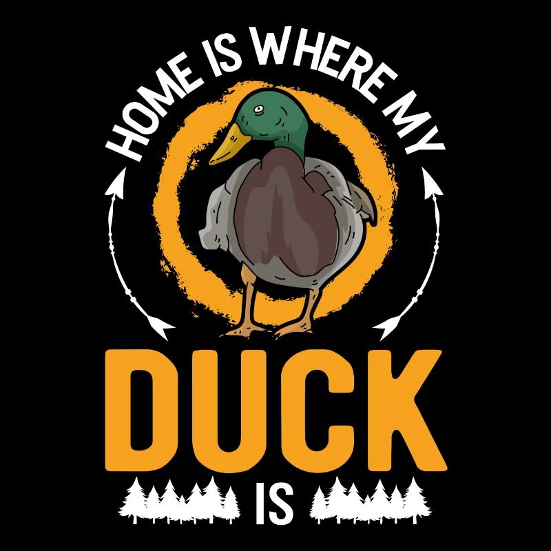 La maison, c’est là où se trouvent mes canards