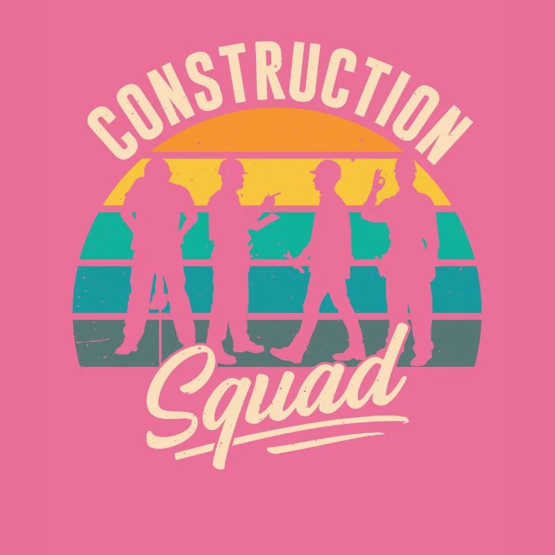 Bautrupp Bau Baustelle Bauarbeiter Team Teamwork