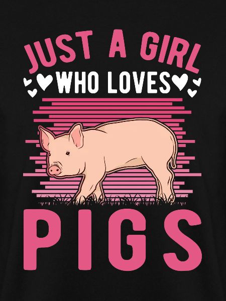 Schweine Mädchen Schweinebauer