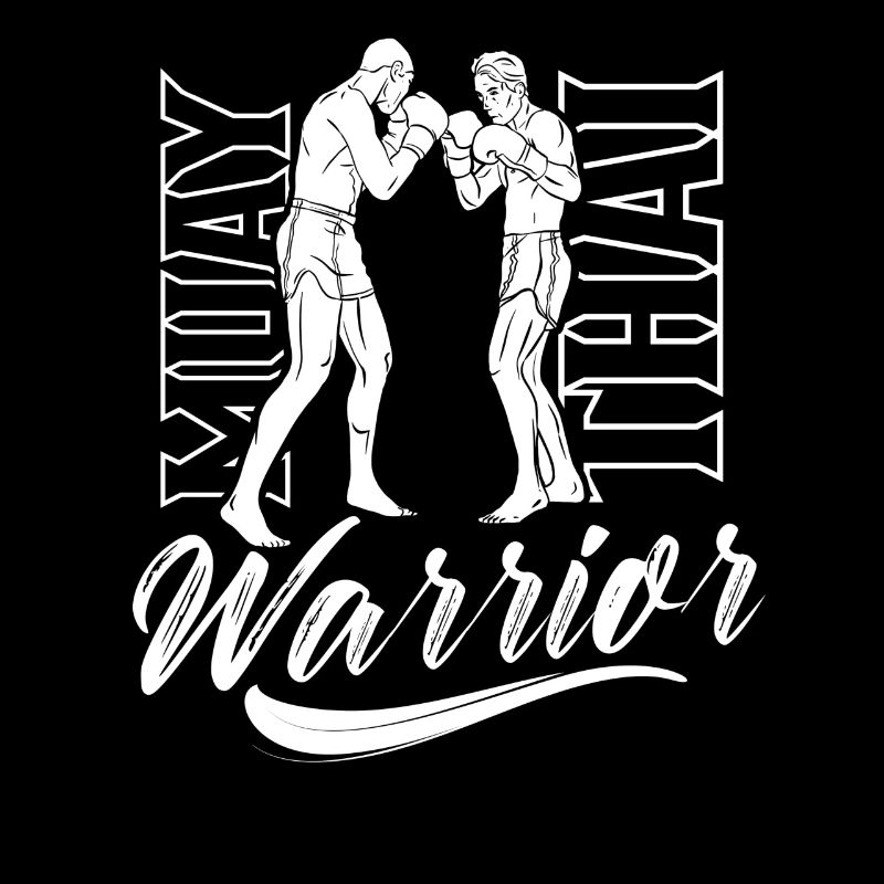 Muay Thai Krieger Kämpfer Kampf Kampfsport