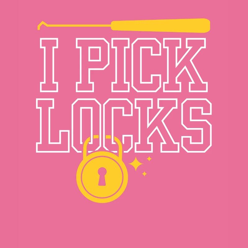 I Pick Locks Lock Picking Knacker Lock