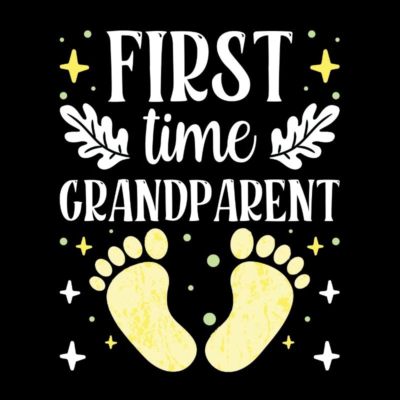 Les grands-parents pour la première fois sont doux pour la première fois enceintes