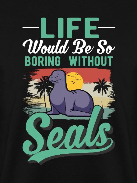 Robbe Geschenk Seehund Seelöwe