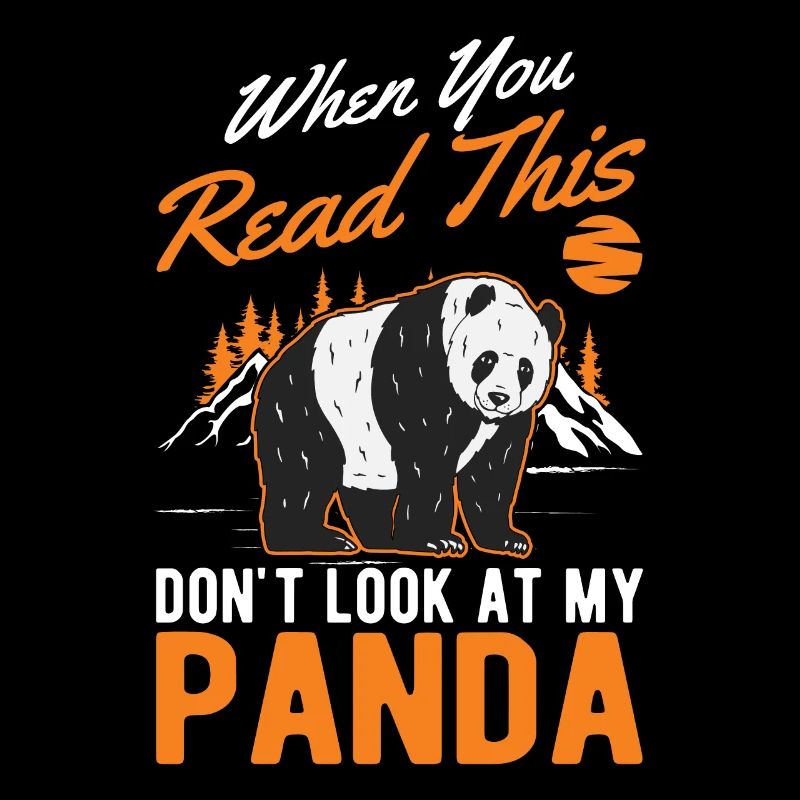 Panda Lover Panda Bear Cadeau