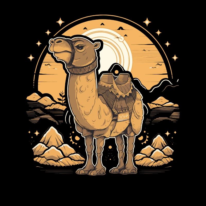 Kamel Retro Großkamel Ägypten