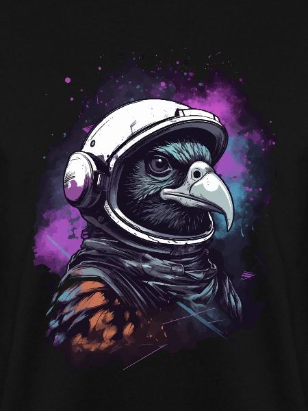 Crow Astronaute Raven