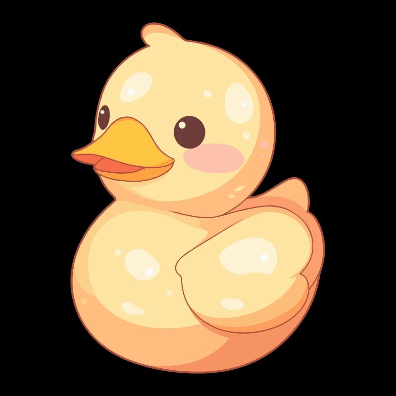 Gelbe Gummiente Badeente