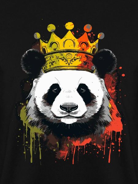 Panda With Crown