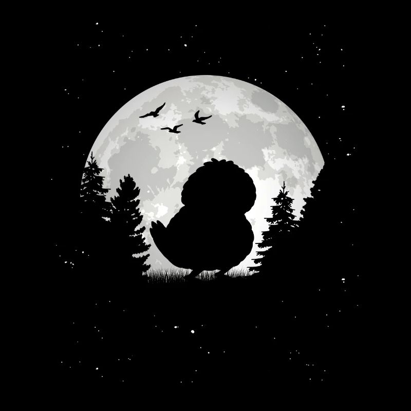 Kakapo Lune Nuit Perroquet