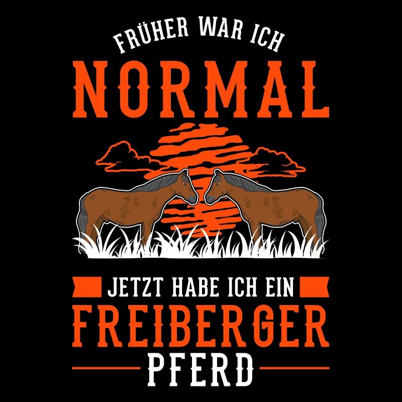 Freiberger Pferd Reiterin