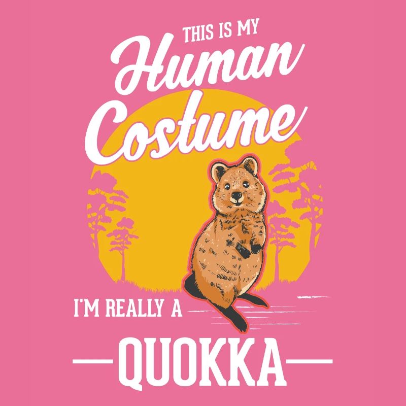 Quokka Halloween Kangourou à queue courte