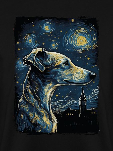 Galgo Espanol Starry Night
