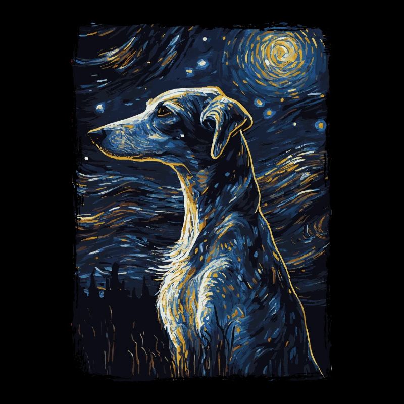 Galgo Español Nuit étoilée