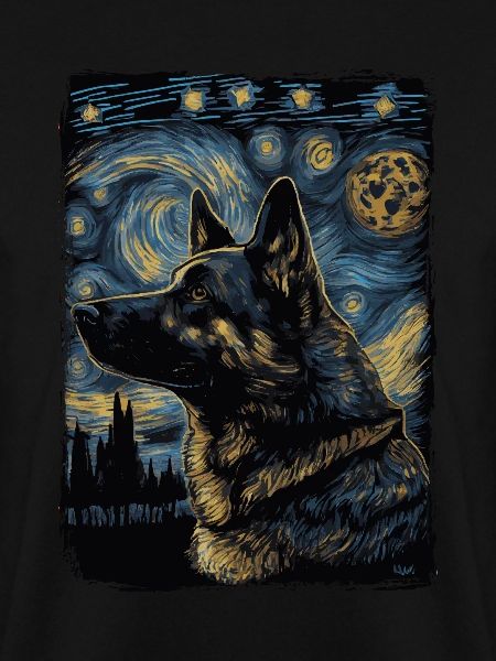 Schäferhund Starry Night