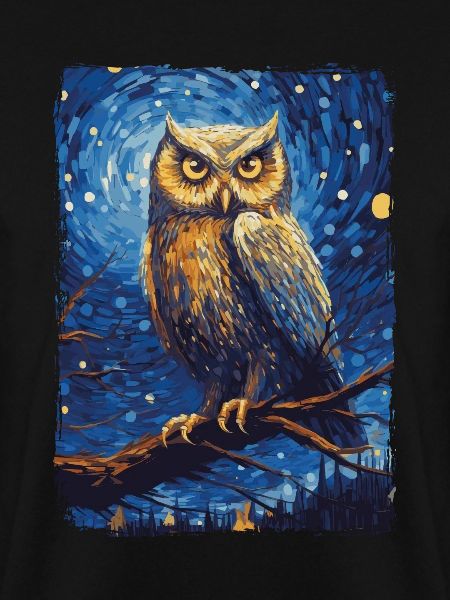 Eule Starry Night