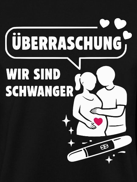 Überraschung: Wir sind schwanger