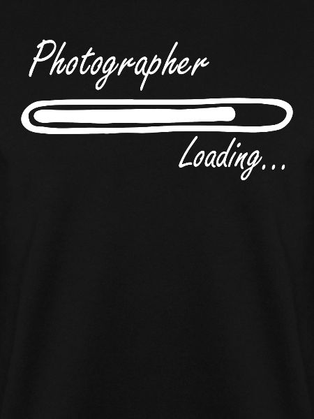 Photographer Loading Shirt