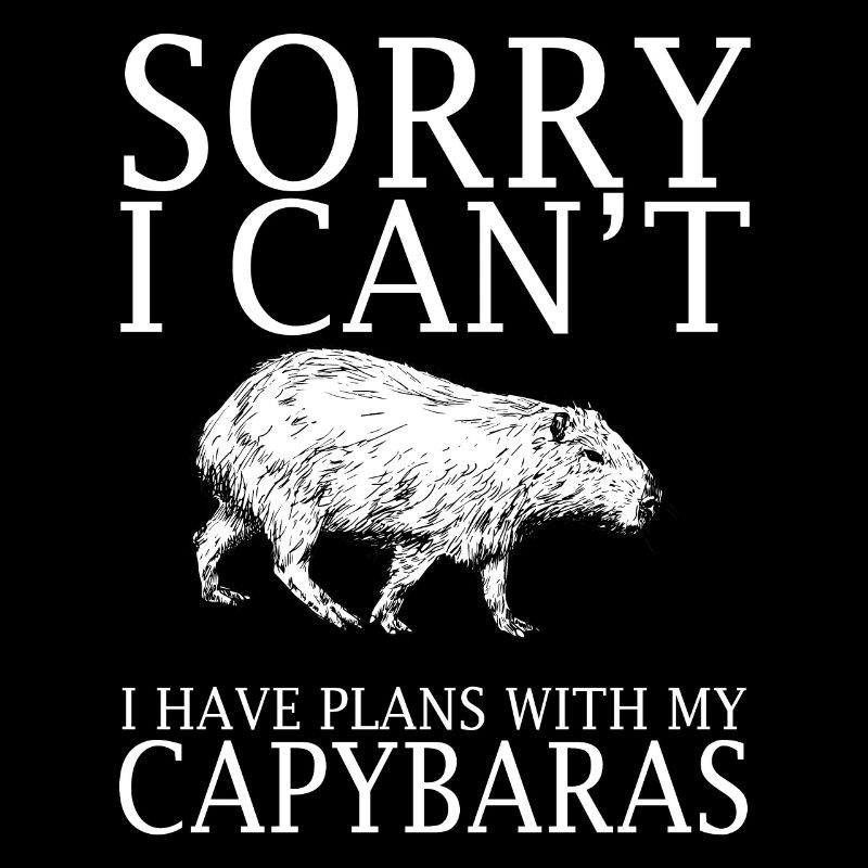La chemise drôle de Capybara
