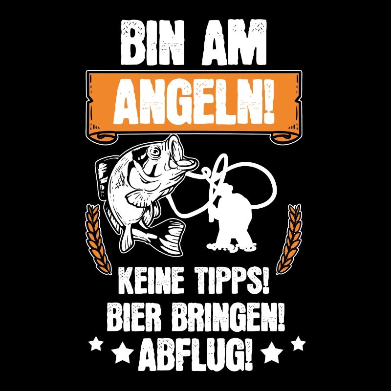 Lustiges Angel Spruch Motiv Geschenkidee