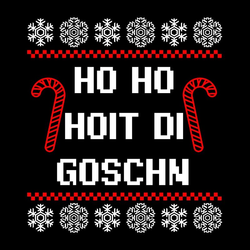 Hoit di goschn Ugly Christmas Geschenkidee