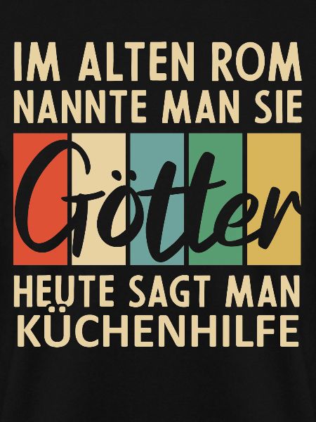 Lustige Küchenhilfe Sprüche