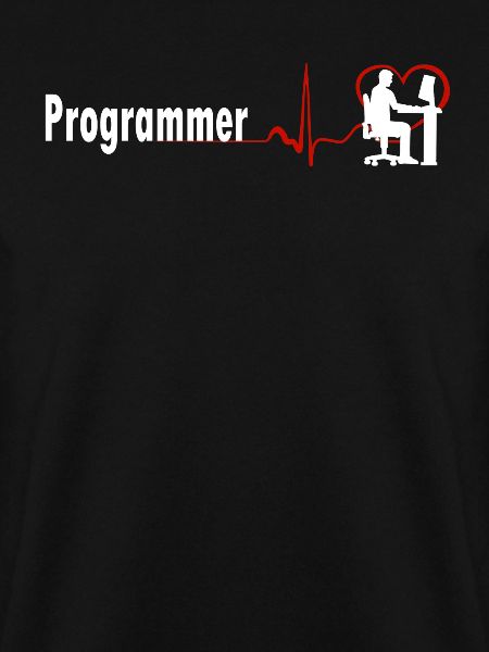 UNIQUE PROGRAMMER HEARTBEAT DESIGN
