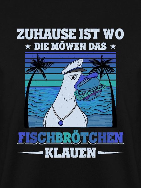 Fischbrötchen Möwe Norddeutsch