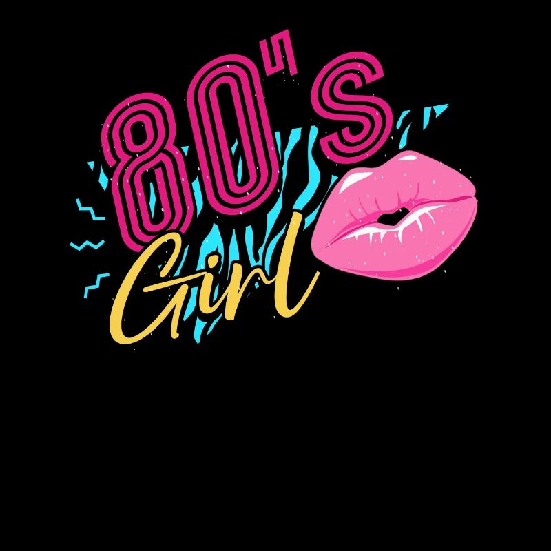 Fille des années 80 et 80