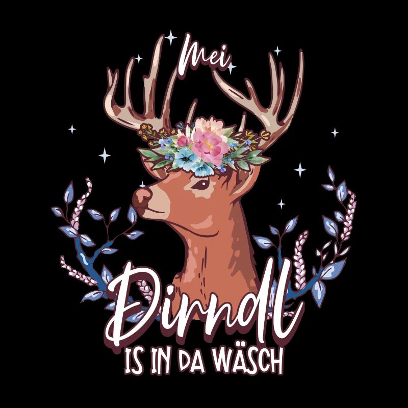 Mei Dirndl Is In Da Wäsch