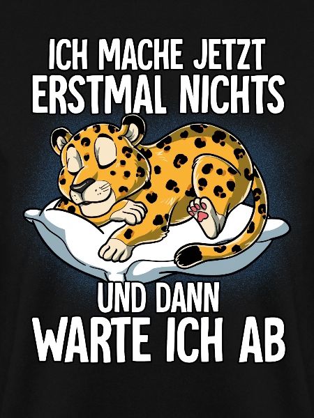 Langschläfer Leopard Müde Schlaf