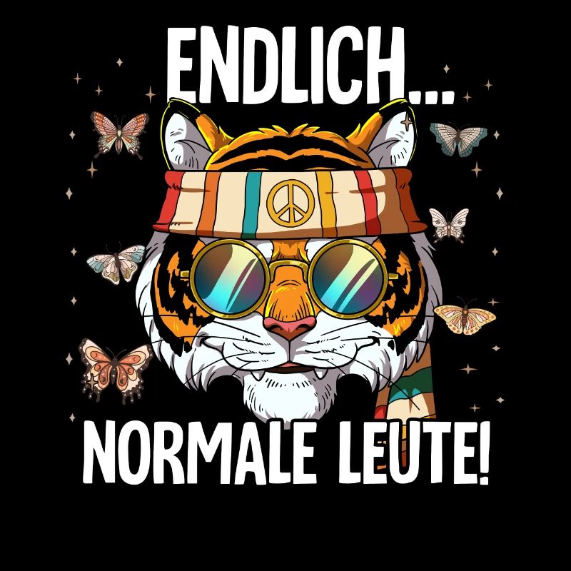 Endlich Normale Leute Hippie Goa Rave