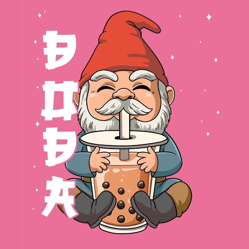 Boba Tea Gnome Bubble Tea