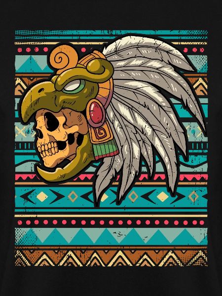 Mexikanischer Aztekenkrieger Azteken