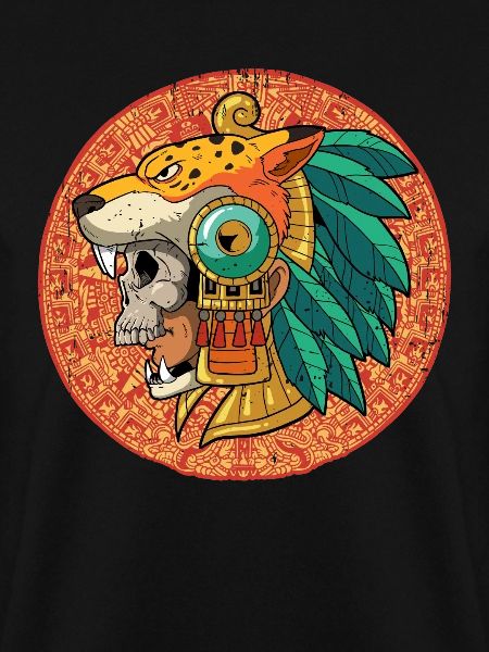 Mexikanischer Aztekenkrieger Azteken