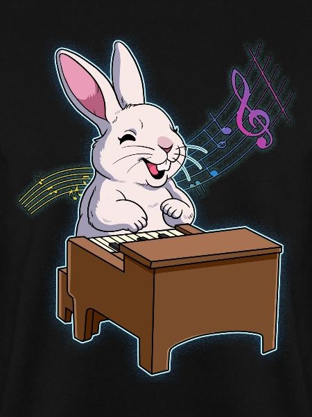 Rabbit Piano Player