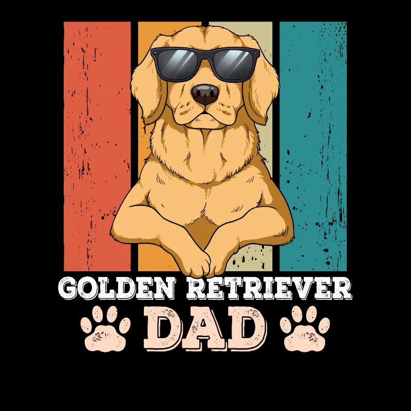 Golden Retriever Dad