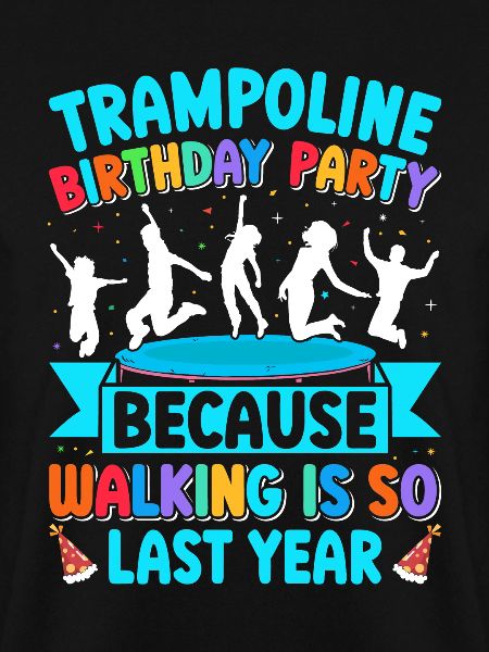 Trampoline Birthday Party